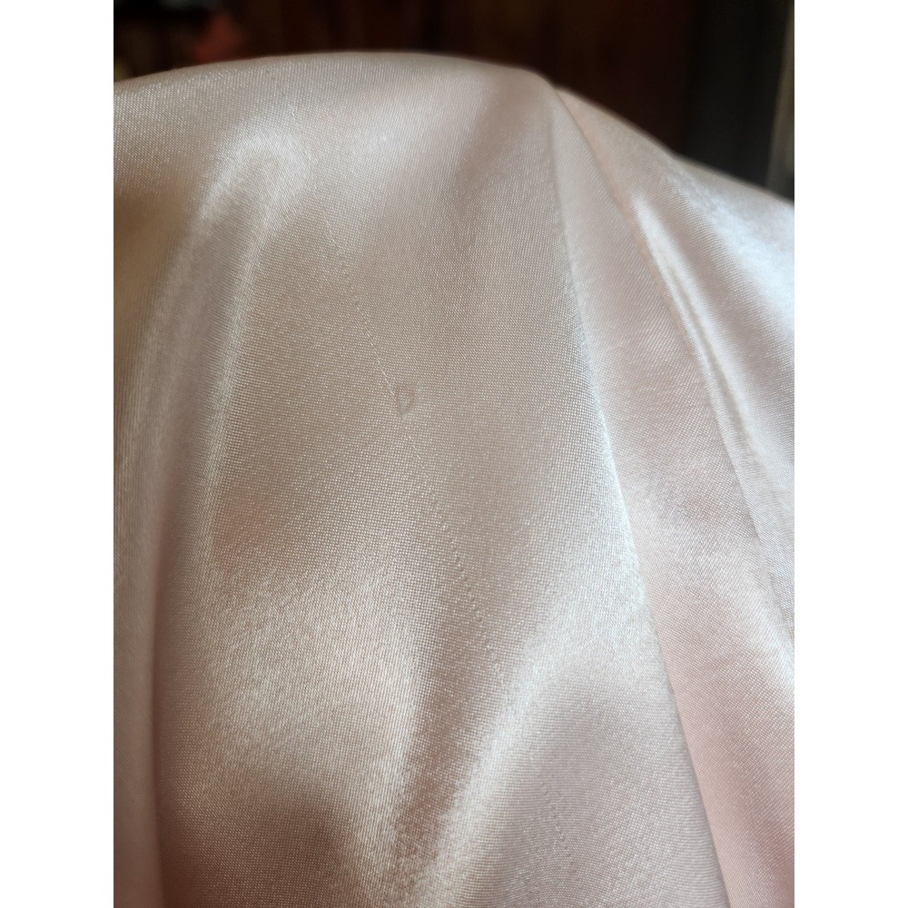 80s Deadstock‎ Pink Satin Blouse - Picture 6 of 6
